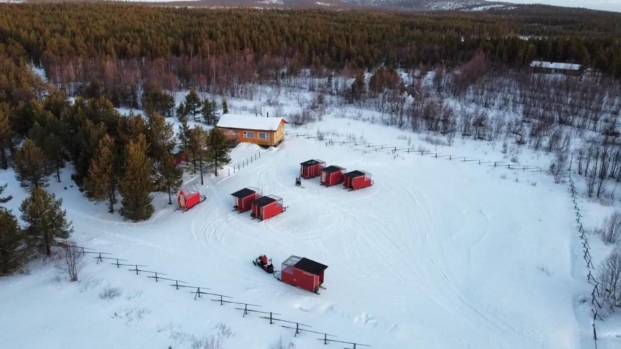 Lake Inari Mobile Cabins Exteriör bild