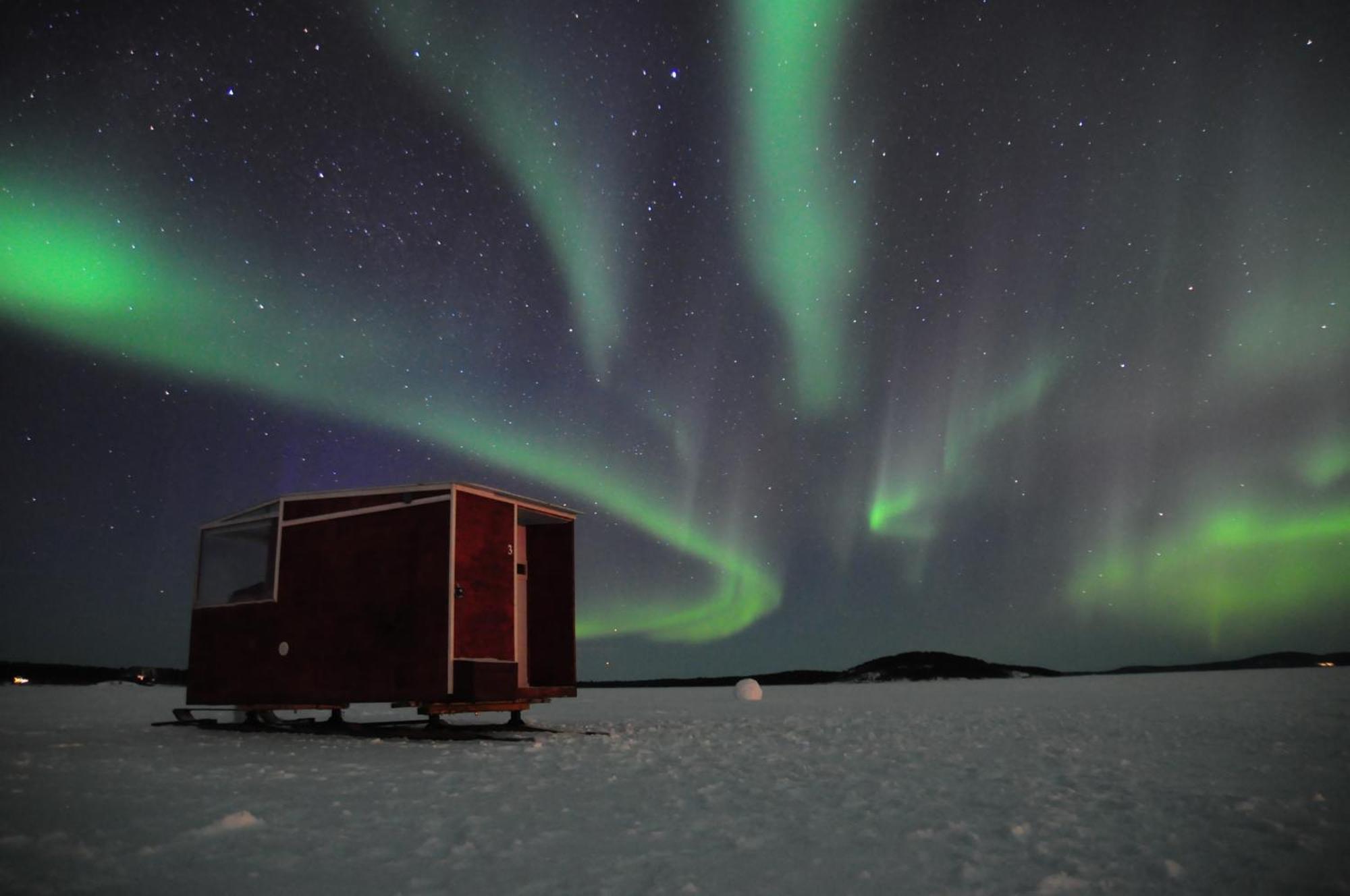 Lake Inari Mobile Cabins Exteriör bild