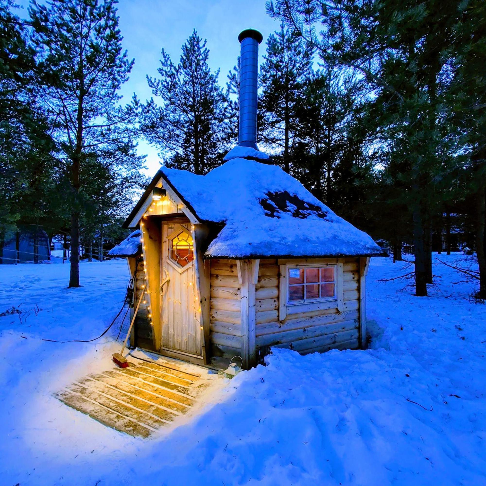 Lake Inari Mobile Cabins Exteriör bild