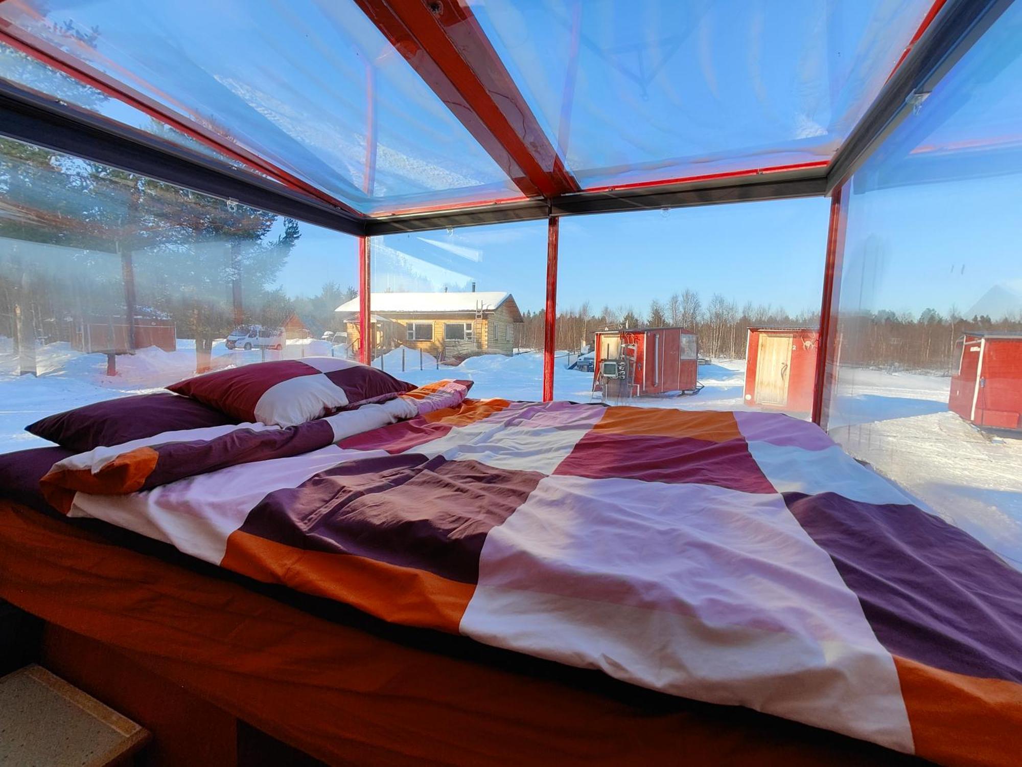 Lake Inari Mobile Cabins Exteriör bild