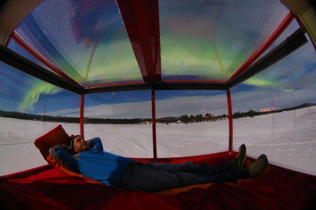 Lake Inari Mobile Cabins Exteriör bild